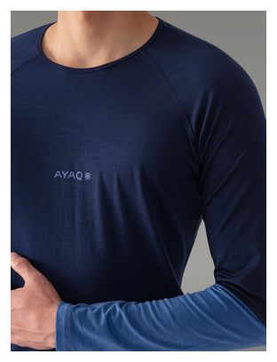 AYAQ Mefonna Merinos Blue Long Sleeve Jersey