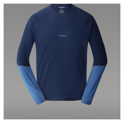 AYAQ Mefonna Merinos Blue Long Sleeve Jersey