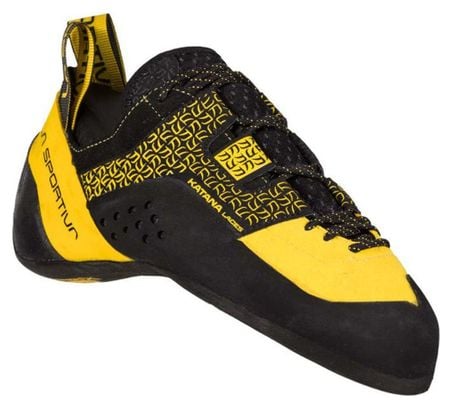 Chaussons d'escalade La Sportiva Katana Laces Jaune Homme