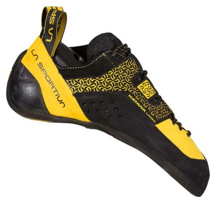 Chaussons d'escalade La Sportiva Katana Laces Jaune Homme
