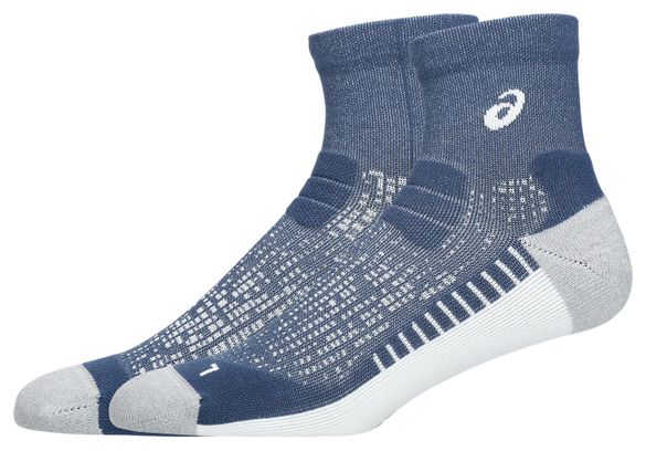 Asics Performance Run Quarter Socken, blau