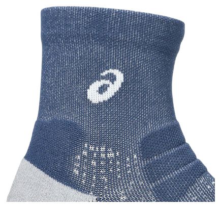 Asics Performance Run Quarter Socken, blau