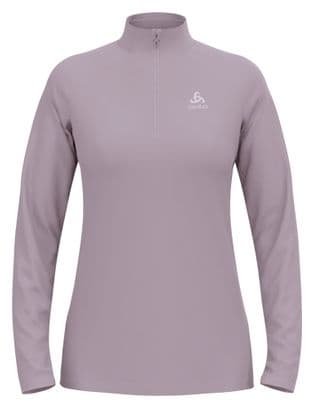 Pullover Women Odlo Essentials Light 1/2 Zip Grau