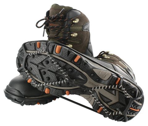 Crampons traction acier  taille unique  adhérence optimale en hiver - Wintertrax