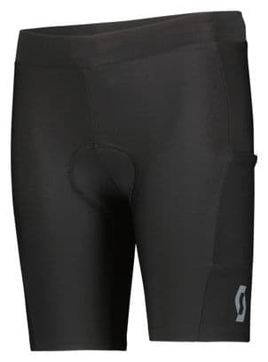 Trägerlose Radhose Scott Junior Schwarz/Grau