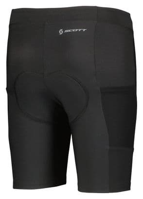 Trägerlose Radhose Scott Junior Schwarz/Grau