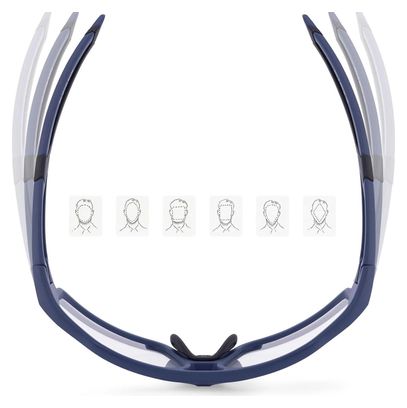 Lunettes de vélo photochromiques Rockbros SP216BL UV400 - bleues