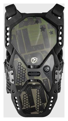 RXR Protect R-Pro 2 Beschermingsvest - Leger zwart/groen