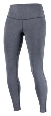 Collant Long Femme Salomon Essential Gris 