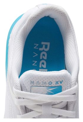 Chaussures Training Reebok Nano X5 Blanc/Bleu Femme