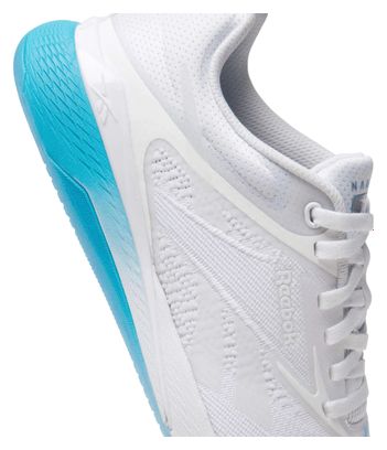 Chaussures Training Reebok Nano X5 Blanc/Bleu Femme