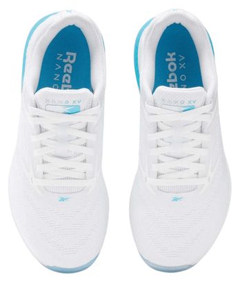 Chaussures Training Reebok Nano X5 Blanc/Bleu Femme
