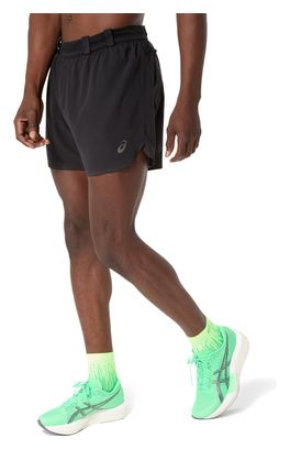 Short Asics Metarun 5in Noir Homme