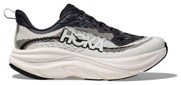 Hoka Skyflow Wide Running Shoes, Black/White, Women's | Alltricks.com
