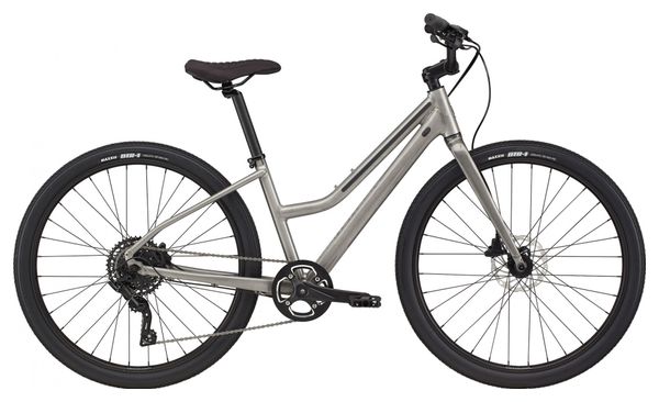 Vélo de Ville Cannondale Treadwell 2 Remixte Ltd microSHIFT Advent 9V 650b Gris Raw