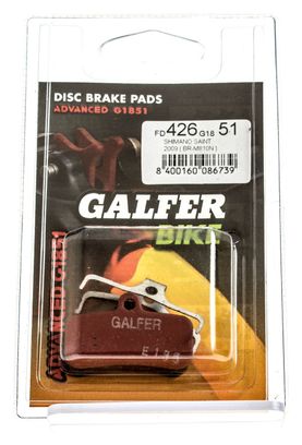 GALFER SHIMANO SAINT / ZEE Metallic ADVANCED G1851 Brake Pads