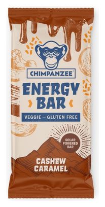 CHIMPANZEE Energy Bar 100% Natural Cashew Caramel 55g SENZA GLUTINE