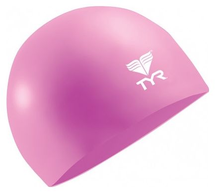 Tyr Silicone Pink Swim Cap
