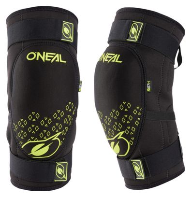 O'Neal Dirt V.23 Knee Pads Black / Fluorescent Yellow