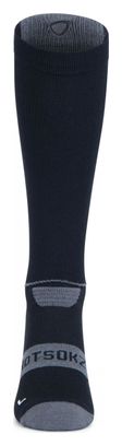 Spatz Hotsokz Calze lunghe invernali Merino Nero Grigio