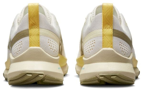 Nike React Pegasus Trail 4 Beige Yellow Women's Running Shoes