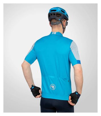 Endura FS260 M/C Relaxed Fit Jersey Blue