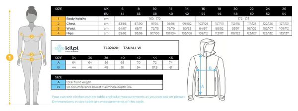 Sweat à capuche de sport pour femme Kilpi TANALI-W