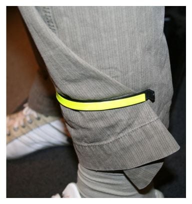 Pinces à pantalon avec réflecteurs - Jaune - taille unique