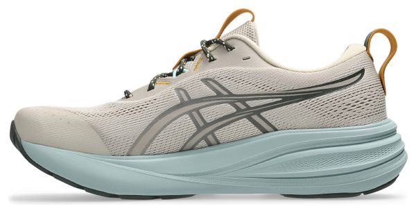 Asics Gel-Pulse 17 TR Men's Running Shoes, Beige/Blue