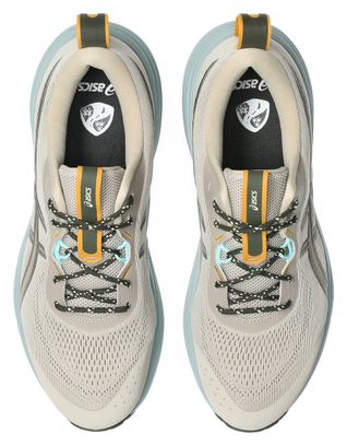 Asics Gel-Pulse 17 TR Men's Running Shoes, Beige/Blue