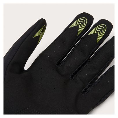 Lange MTB-Handschuhe Oakley Drop In 2.0 Schwarz/Grün