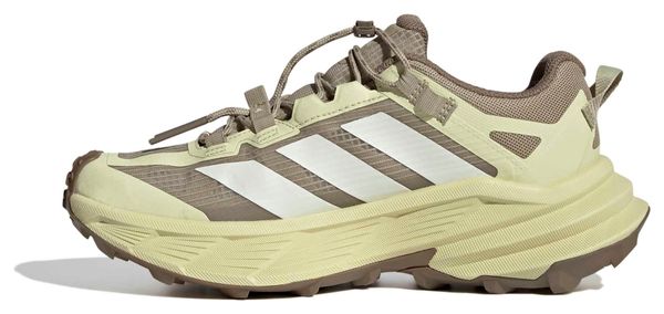 adidas Terrex Freehiker SL GTX Hiking Shoes, Green/Brown, Women's
