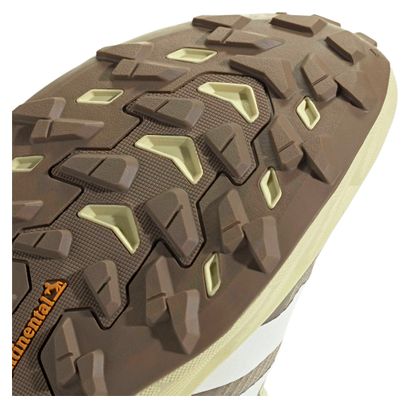adidas Terrex Freehiker SL GTX Hiking Shoes, Green/Brown, Women's