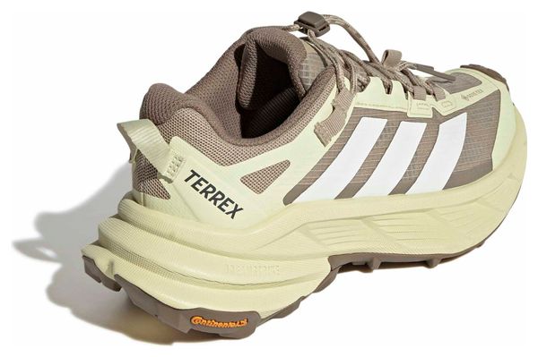 adidas Terrex Freehiker SL GTX Hiking Shoes, Green/Brown, Women's