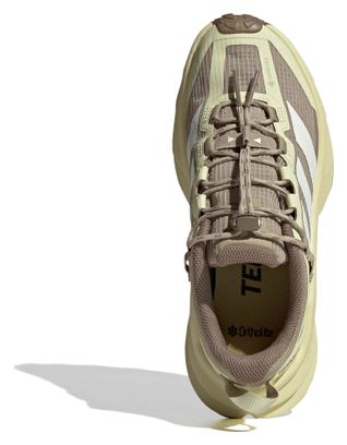 adidas Terrex Freehiker SL GTX Hiking Shoes, Green/Brown, Women's