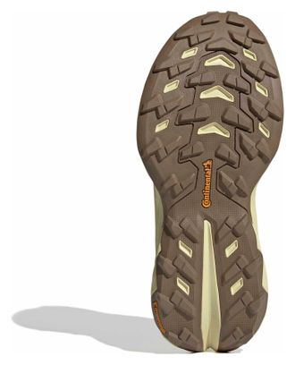 adidas Terrex Freehiker SL GTX Hiking Shoes, Green/Brown, Women's