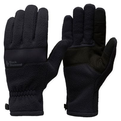 Black Diamond Everyday Fleece Winter Gloves Black