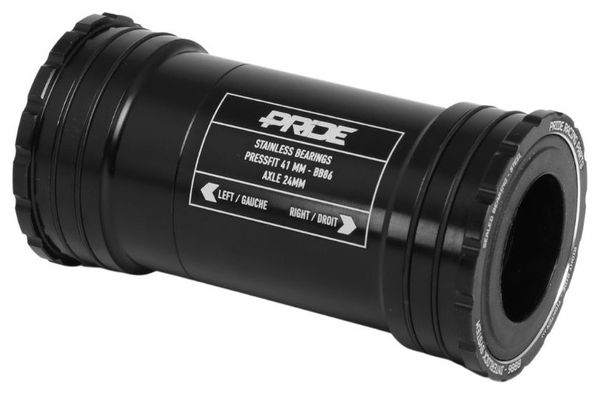 Pride Racing BB86 Interlock Inox 24mm bottom bracket