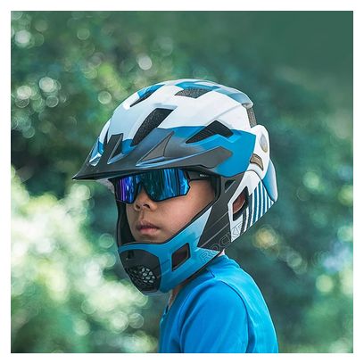 Lunettes de cyclisme photochromiques UV400 Rockbros 10174 - Bleu