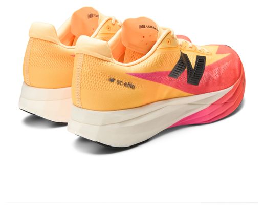 Scarpe da corsa New Balance FuelCell SuperComp Elite v5 Arancione/Rosa Uomo