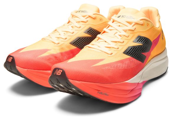 Scarpe da corsa New Balance FuelCell SuperComp Elite v5 Arancione/Rosa Uomo