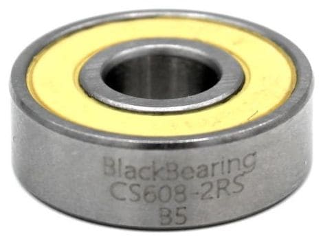 Black Bearing Ceramic 608-2RS 8 x 22 x 7 mm