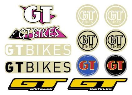 GT Bikes Stickers Pack