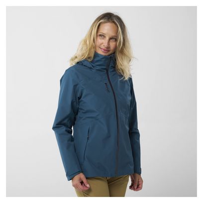 Lafuma Jaipur Gtx Zip Waterproof Jacket Blue Women L