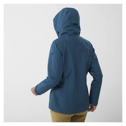 Veste Imperméable Lafuma Jaipur Gtx Zip Bleu Femme