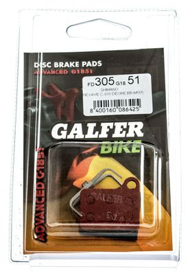 GALFER Brake Pads SHIMANO DEORE/NEXAVE  Sintered ADVANCED G1851