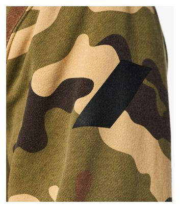 100% Syndicate Fleece Camo Zip Sweat