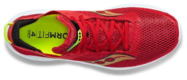 Saucony Kinvara 14 Running Shoes Red Yellow