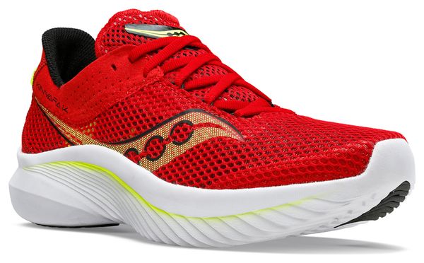 Saucony Kinvara 14 Running Shoes Red Yellow