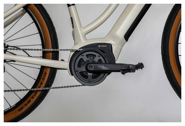 Vélo Fitness Électrique Bicyklet Béatrice Shimano Altus 9V 500 Wh 27.5'' Blanc